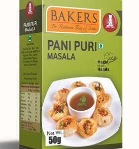Bakers Pani Puri Masala 50g