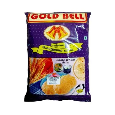 Gold Bell Punjab Whole Wheat Atta 1Kg