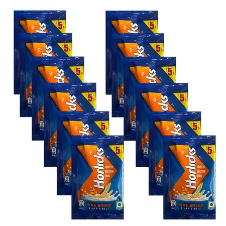 Horlicks Sachets (Pack of 12) 5Rs