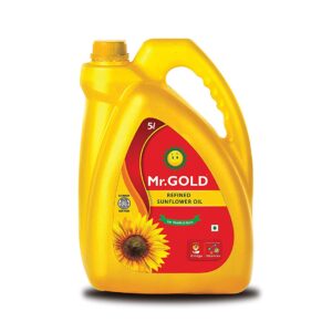 Mr.Gold Sunflower Oil 5Ltr (Can)
