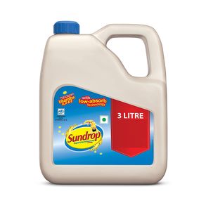 Sundrop Superlite Advanced Sunflower Oil 3 Ltr Can