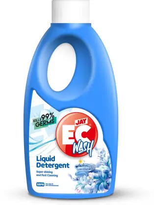 EC Wash Liquid Detergent Laundry Wash Top and Front Load 1Ltr