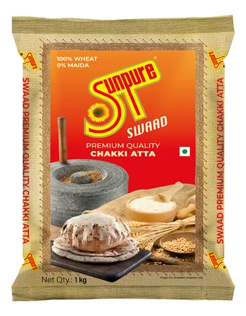 Sunpure Swaad Chakki Atta 1 Kg