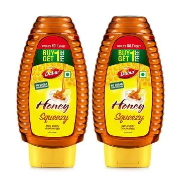 Dabur Honey Squeezy (Buy 1 Get 1 Free)