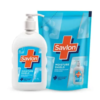 Savlon Moisture Shield Germ Protection Liquid Handwash Pouch Combo