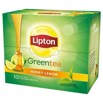Lipton Honey Lemon Green Tea Bags 10 Tea Bags