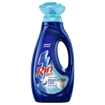 Rin Detergent Liquid Matic Top Load 850ml Bottle