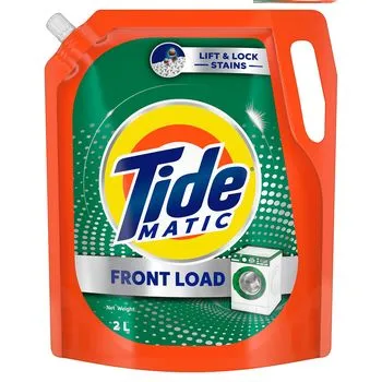Tide Matic Liquid Detergent Front Load 850ml Pouch