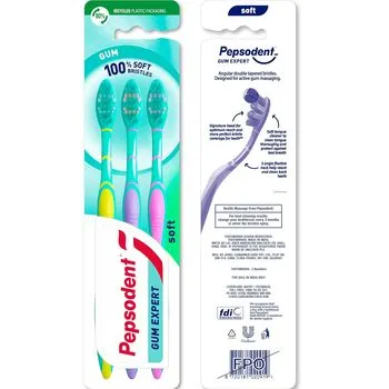 Pepsodent Gum Expert Toothbrush Buy 2 Units & Get 1 Unit Free