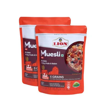 Lion Muesli 5 Grains 250g Buy 1 Get 1 Free