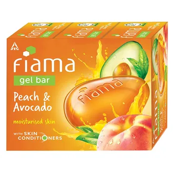 Fiama Gel Bar Peach & Avocado 125g