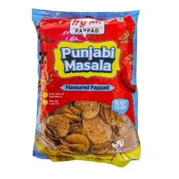 Try Mi Punjabi Masala Flavoured Pappad 500g