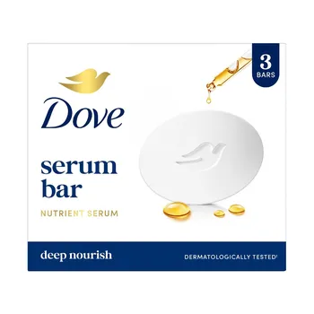 Dove Cream Beauty Bathing Bar (Pack of 3) 125g Each