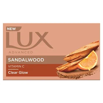 Lux Advanced Clear Glow Sandalwood Soap 100g