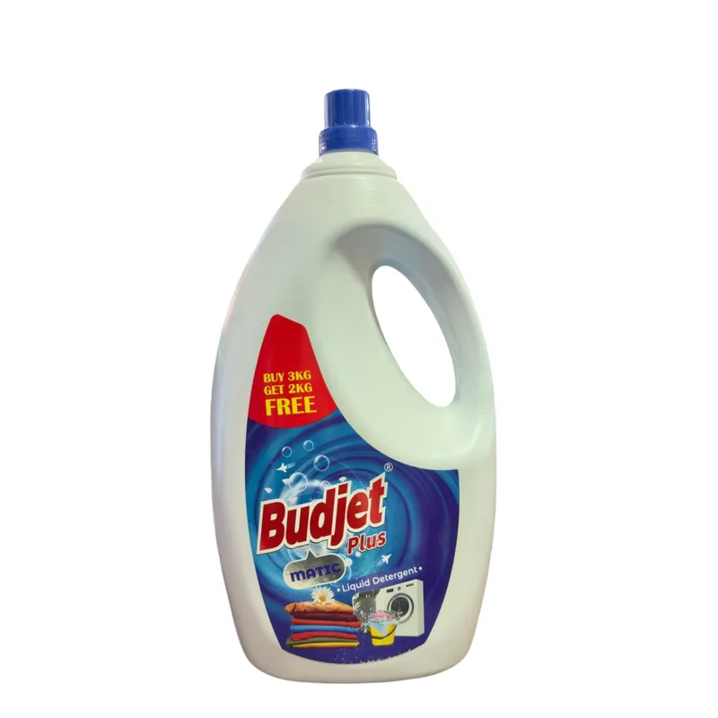Budjet Plus Matic Liquid Detergent Buy 3 Kg Get 2 Kg Free