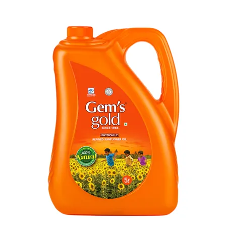 Gems Gold Refined Sunflower Oil 5 L Can
