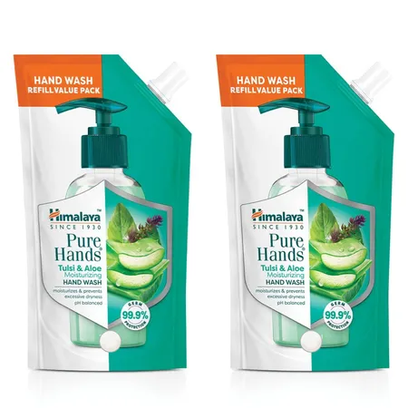 Himalaya Pure Hands Tulsi & Aloe 675 ml Pack of 2
