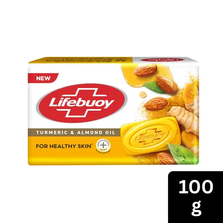 Lifebuoy Almond & Turmeric Soap 100g