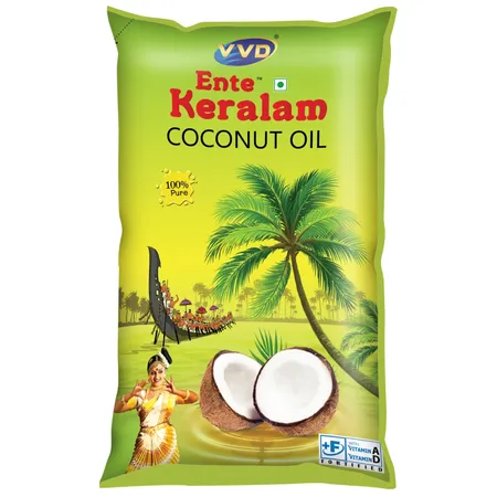 VVD Ente Keralam Coconut Oil 1 L Pouch