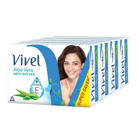 Vivel Aloe Vera Soap 90g Pack of 3