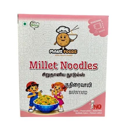 Millet Noodles Horsevalli Barnyard 192g