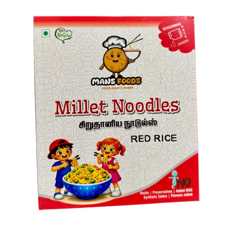 Millet Noodles Red Rice 192g