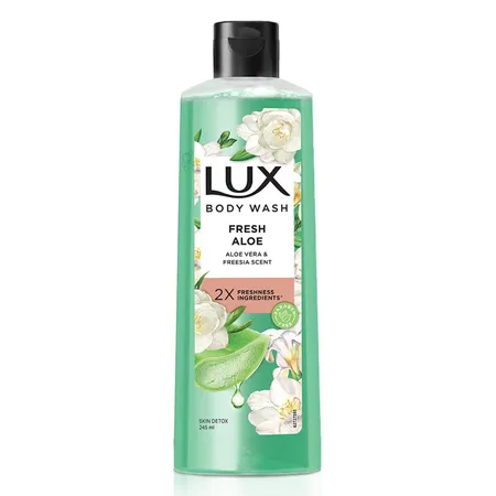 Lux Fresh Aloe with Aloe Vera & Freesia Scent Body Wash 245 ml