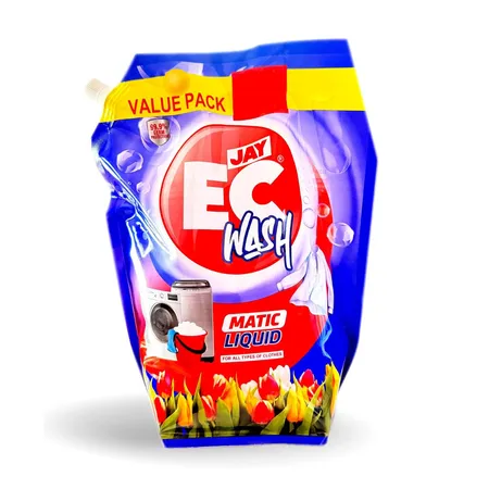 EC Wash Matic Liquid Detergent 800ml Pouch